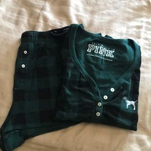 Green PINK Sleep Set